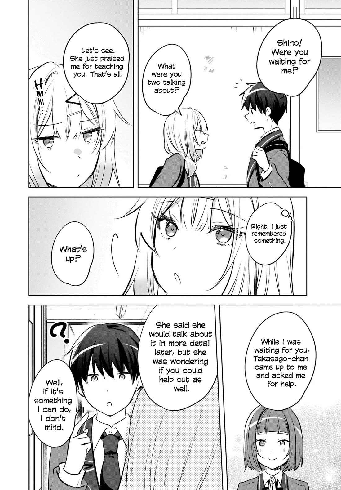The Gal Sitting Behind Me Likes Me: Maybe I’m Screwed Already. Chapter 22 page 20 - Chapter 22