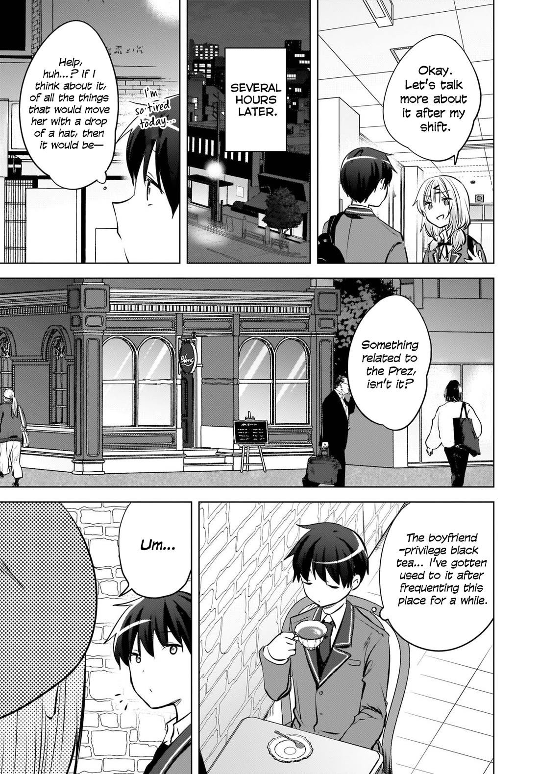 The Gal Sitting Behind Me Likes Me: Maybe I’m Screwed Already. Chapter 22 page 21 - Chapter 22