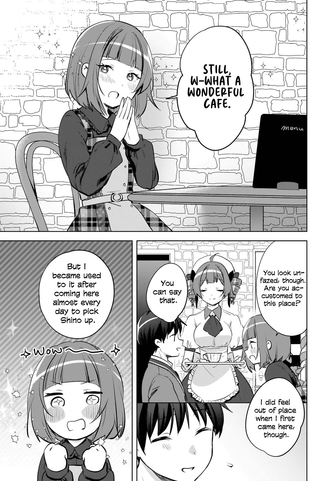 The Gal Sitting Behind Me Likes Me: Maybe I’m Screwed Already. Chapter 22 page 23 - Chapter 22