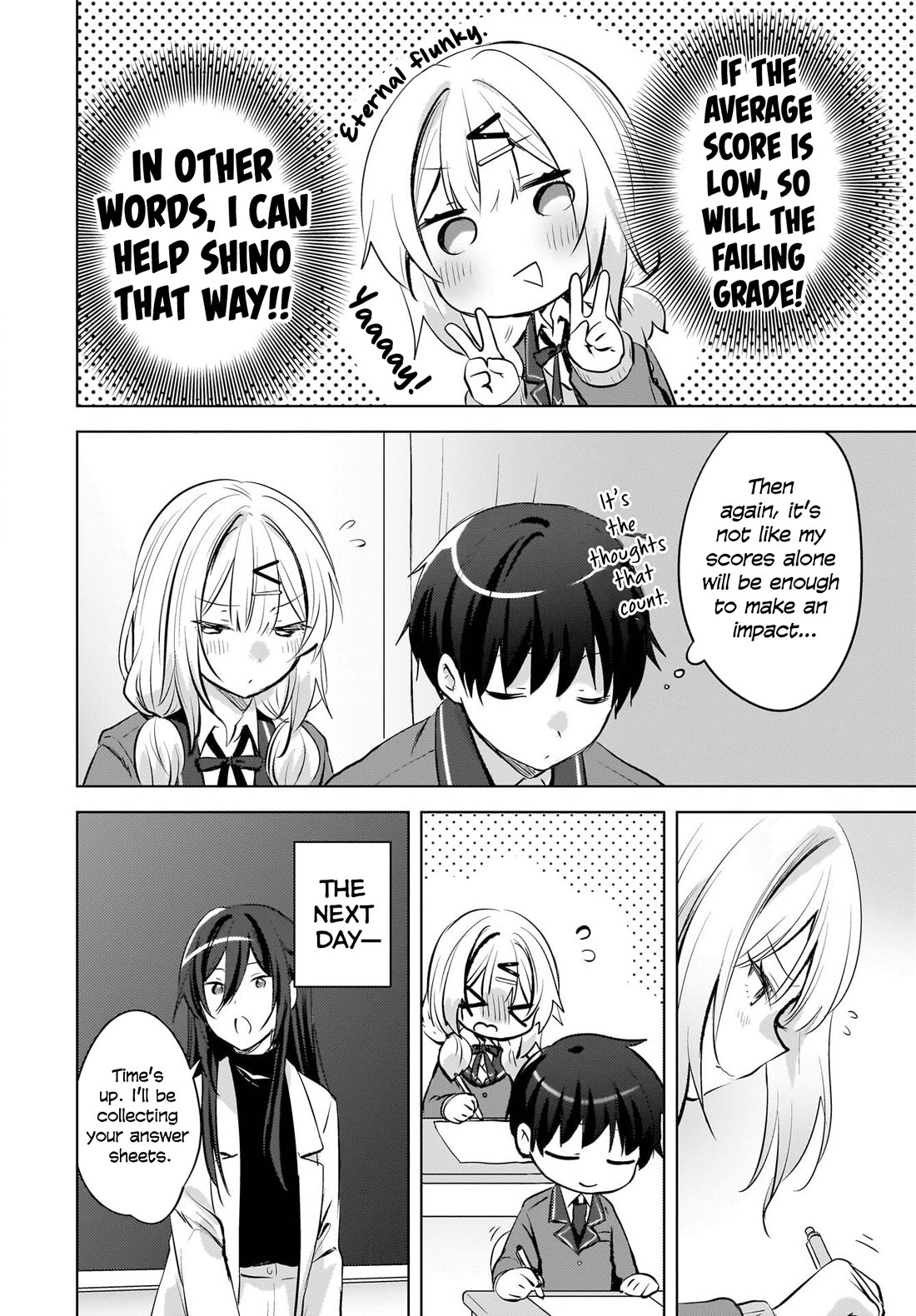 The Gal Sitting Behind Me Likes Me: Maybe I’m Screwed Already. Chapter 22 page 4 - Chapter 22