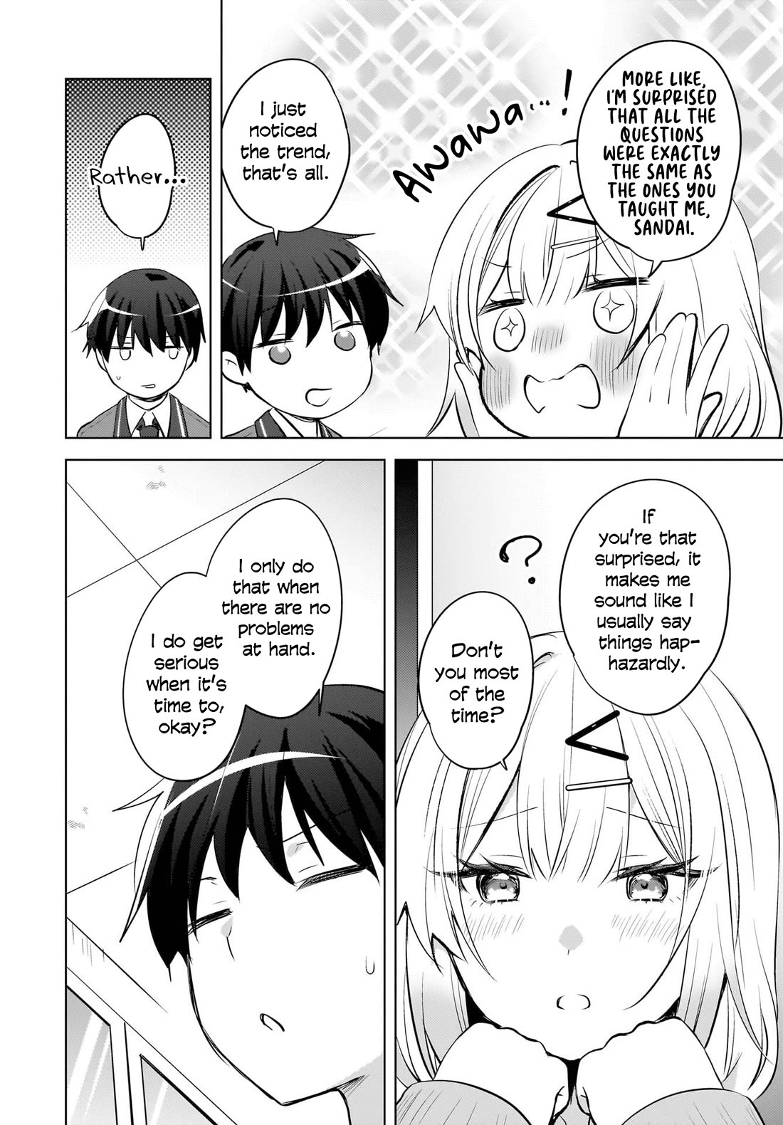 The Gal Sitting Behind Me Likes Me: Maybe I’m Screwed Already. Chapter 22 page 6 - Chapter 22