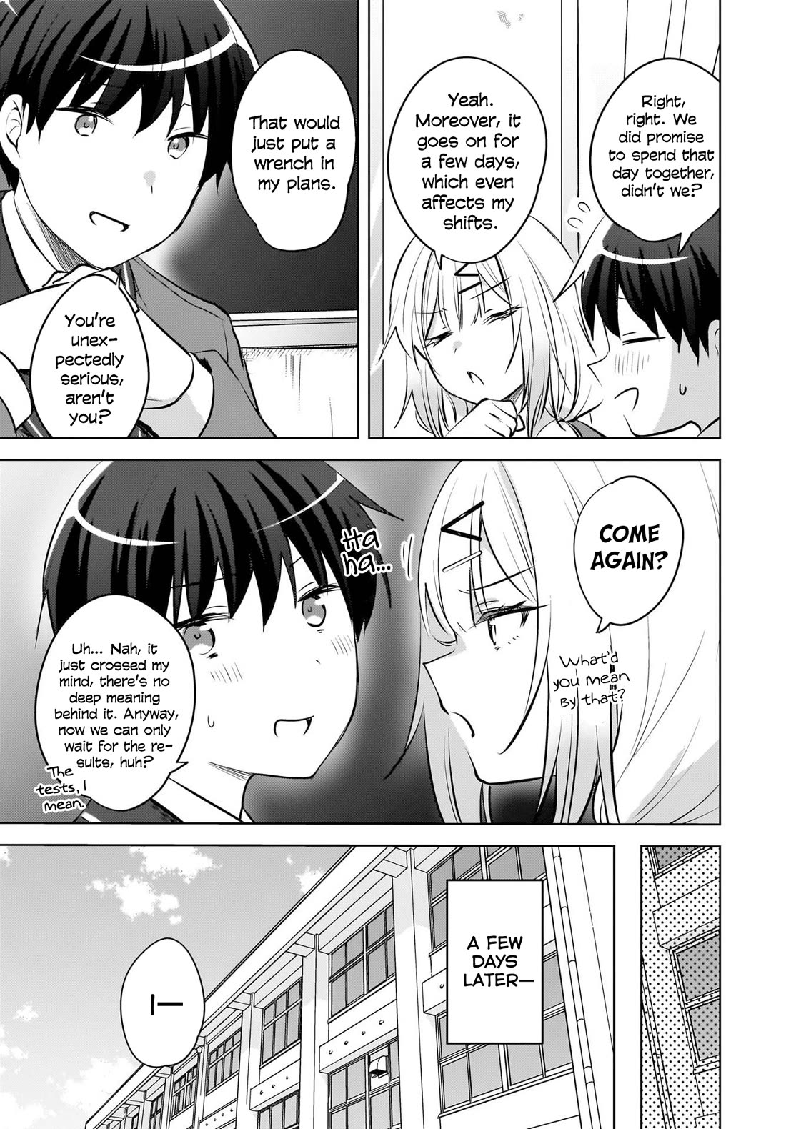 The Gal Sitting Behind Me Likes Me: Maybe I’m Screwed Already. Chapter 22 page 9 - Chapter 22