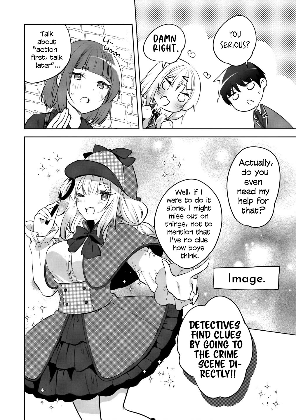 The Gal Sitting Behind Me Likes Me: Maybe I’m Screwed Already. Chapter 23 page 11 - Chapter 23