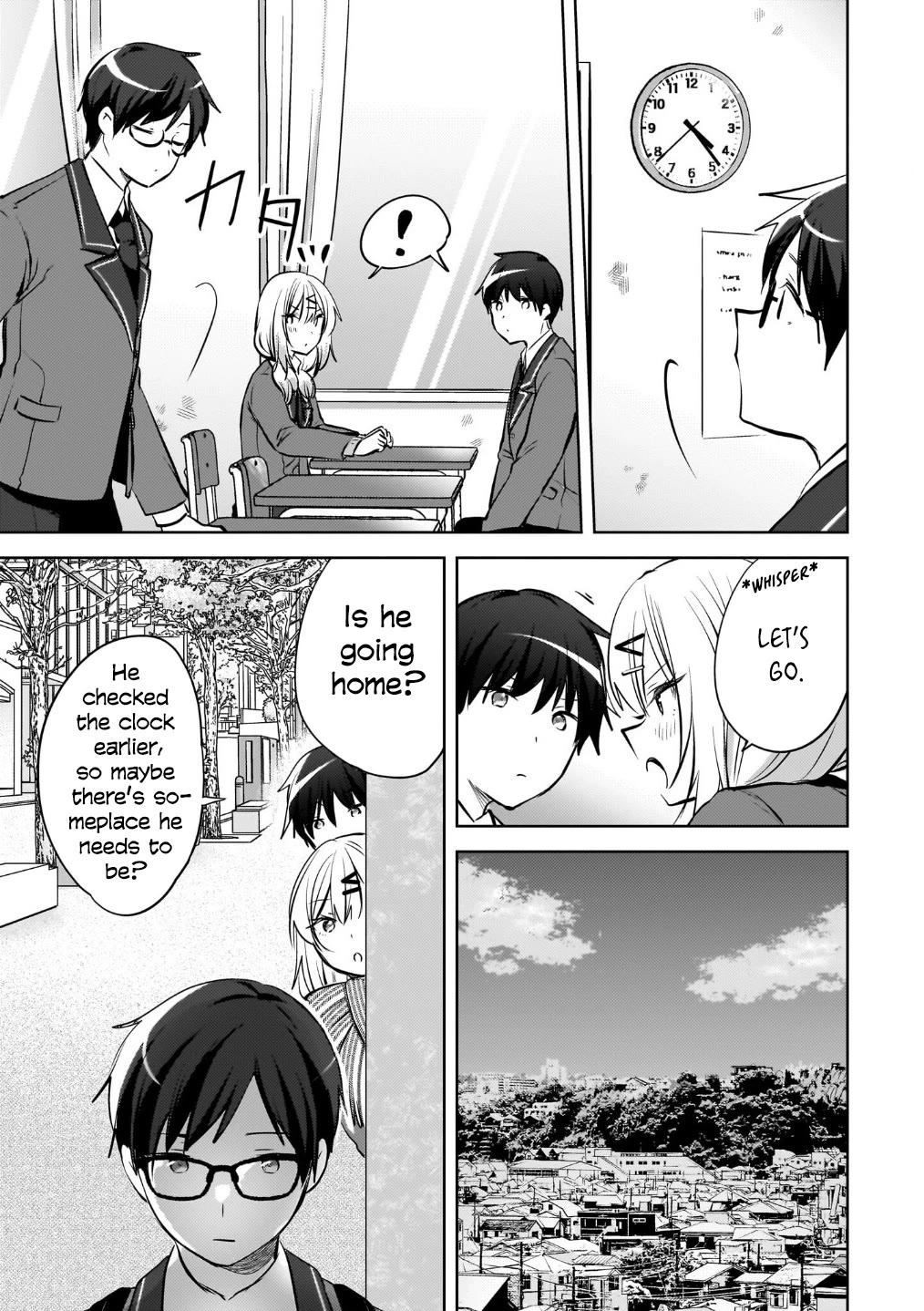 The Gal Sitting Behind Me Likes Me: Maybe I’m Screwed Already. Chapter 23 page 14 - Chapter 23