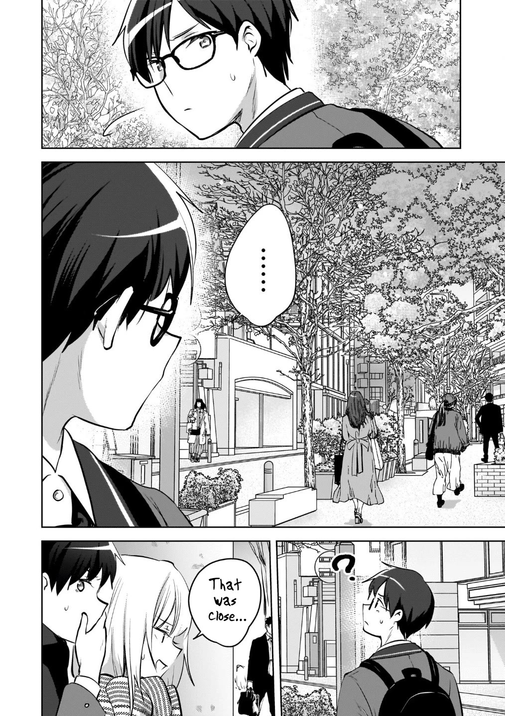 The Gal Sitting Behind Me Likes Me: Maybe I’m Screwed Already. Chapter 23 page 15 - Chapter 23