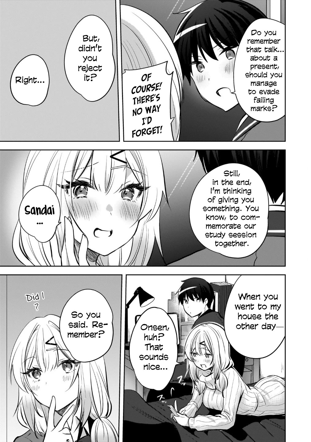 The Gal Sitting Behind Me Likes Me: Maybe I’m Screwed Already. Chapter 23 page 18 - Chapter 23