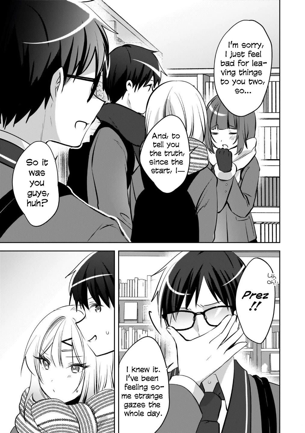 The Gal Sitting Behind Me Likes Me: Maybe I’m Screwed Already. Chapter 23 page 26 - Chapter 23