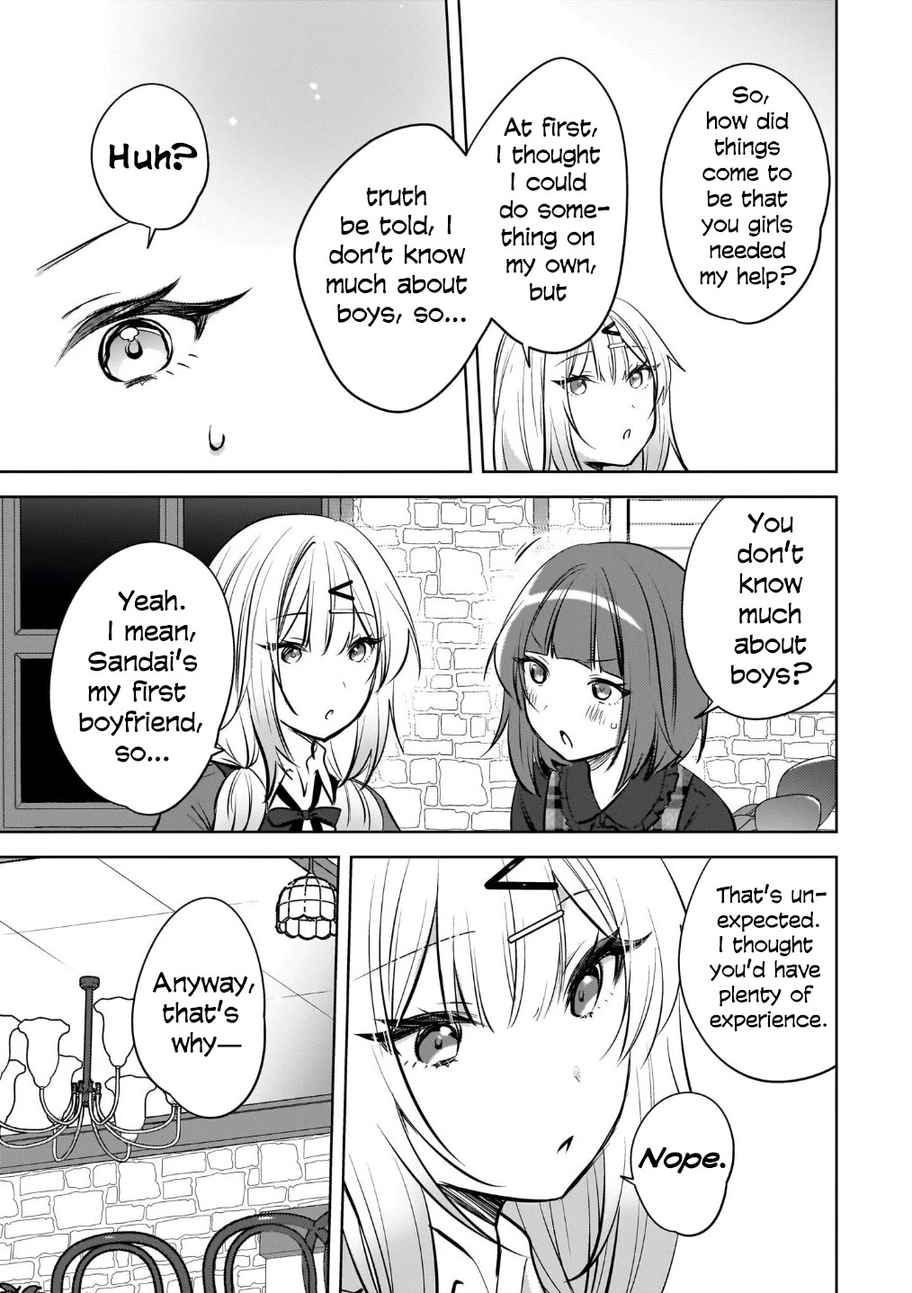 The Gal Sitting Behind Me Likes Me: Maybe I’m Screwed Already. Chapter 23 page 6 - Chapter 23