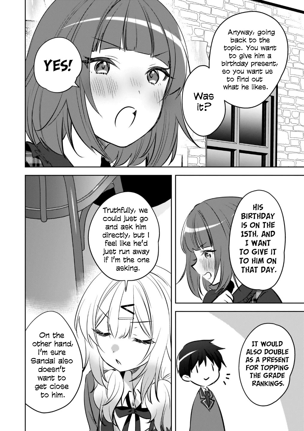 The Gal Sitting Behind Me Likes Me: Maybe I’m Screwed Already. Chapter 23 page 9 - Chapter 23