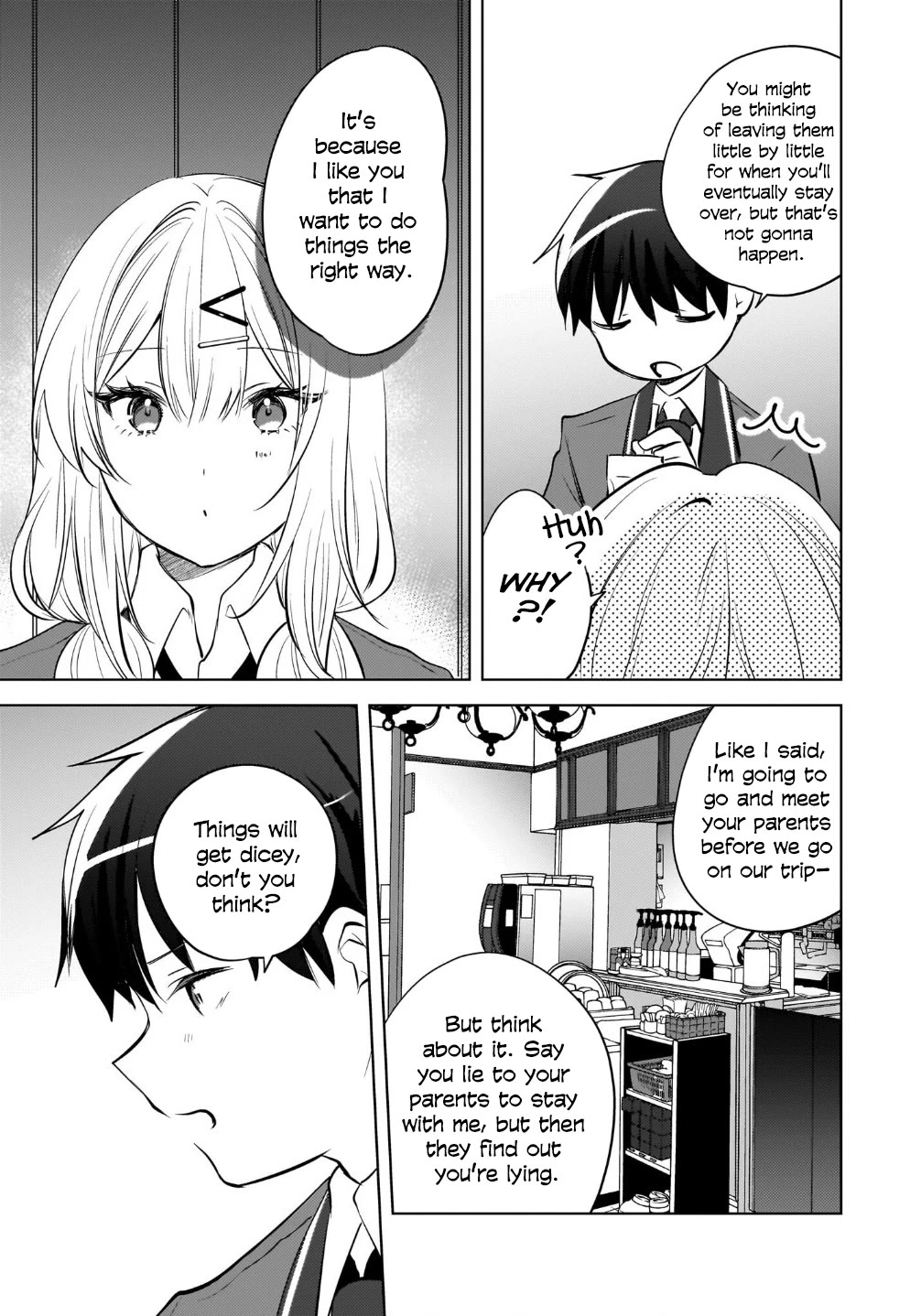 The Gal Sitting Behind Me Likes Me: Maybe I’m Screwed Already. Chapter 25 page 4 - Chapter 25
