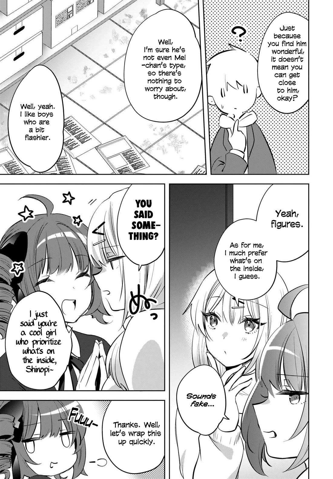 The Gal Sitting Behind Me Likes Me: Maybe I’m Screwed Already. Chapter 27.5 page 10 - Chapter 27.5