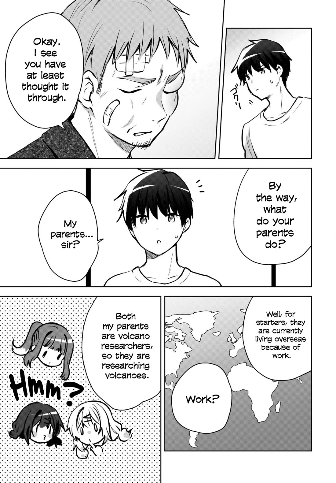 The Gal Sitting Behind Me Likes Me: Maybe I’m Screwed Already. Chapter 27 page 4 - Chapter 27