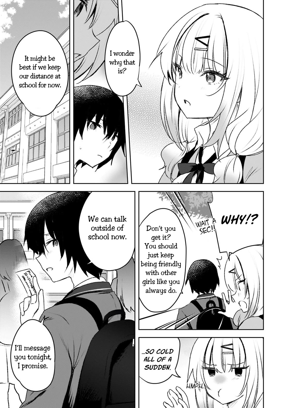 The Gal Sitting Behind Me Likes Me: Maybe I’m Screwed Already. Chapter 3 page 23 - Chapter 3