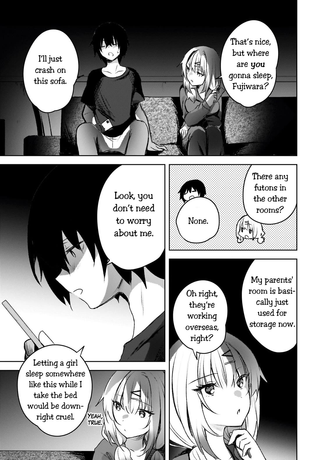 The Gal Sitting Behind Me Likes Me: Maybe I’m Screwed Already. Chapter 3 page 3 - Chapter 3