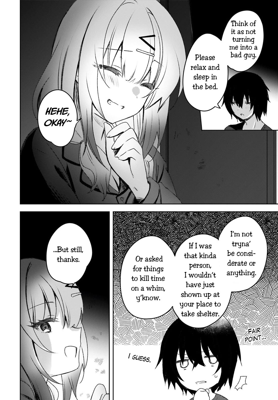 The Gal Sitting Behind Me Likes Me: Maybe I’m Screwed Already. Chapter 3 page 4 - Chapter 3