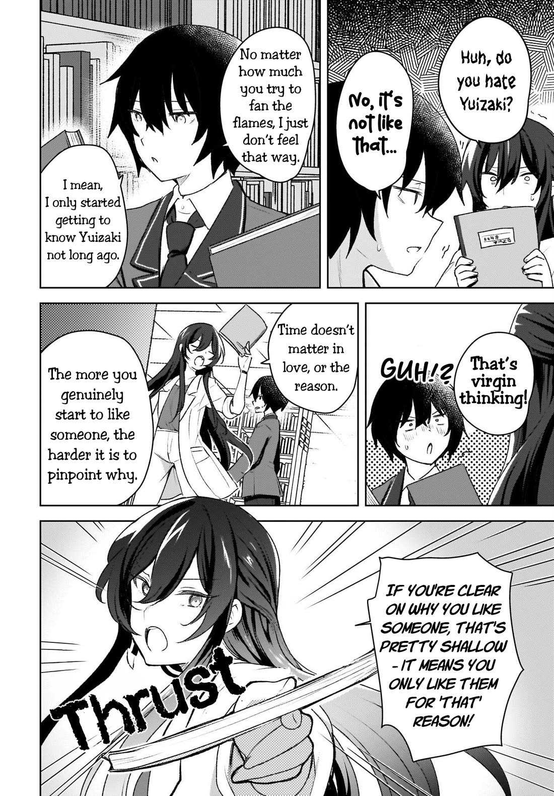 The Gal Sitting Behind Me Likes Me: Maybe I’m Screwed Already. Chapter 4 page 10 - Chapter 4