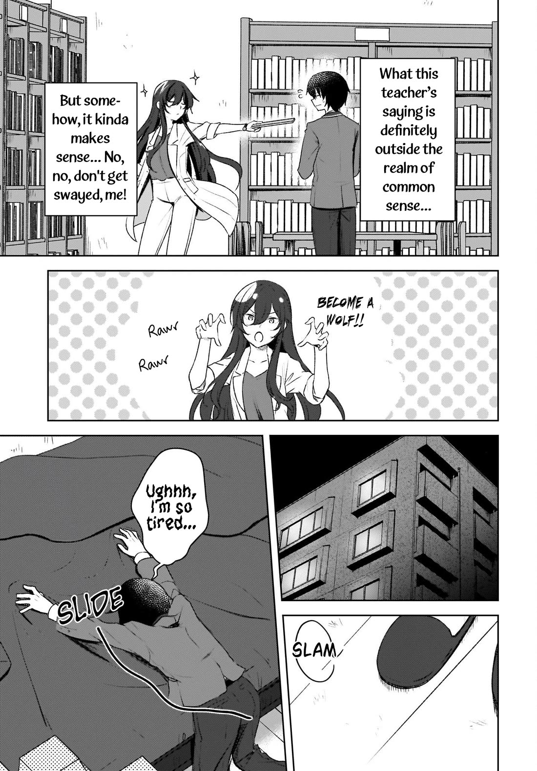 The Gal Sitting Behind Me Likes Me: Maybe I’m Screwed Already. Chapter 4 page 11 - Chapter 4