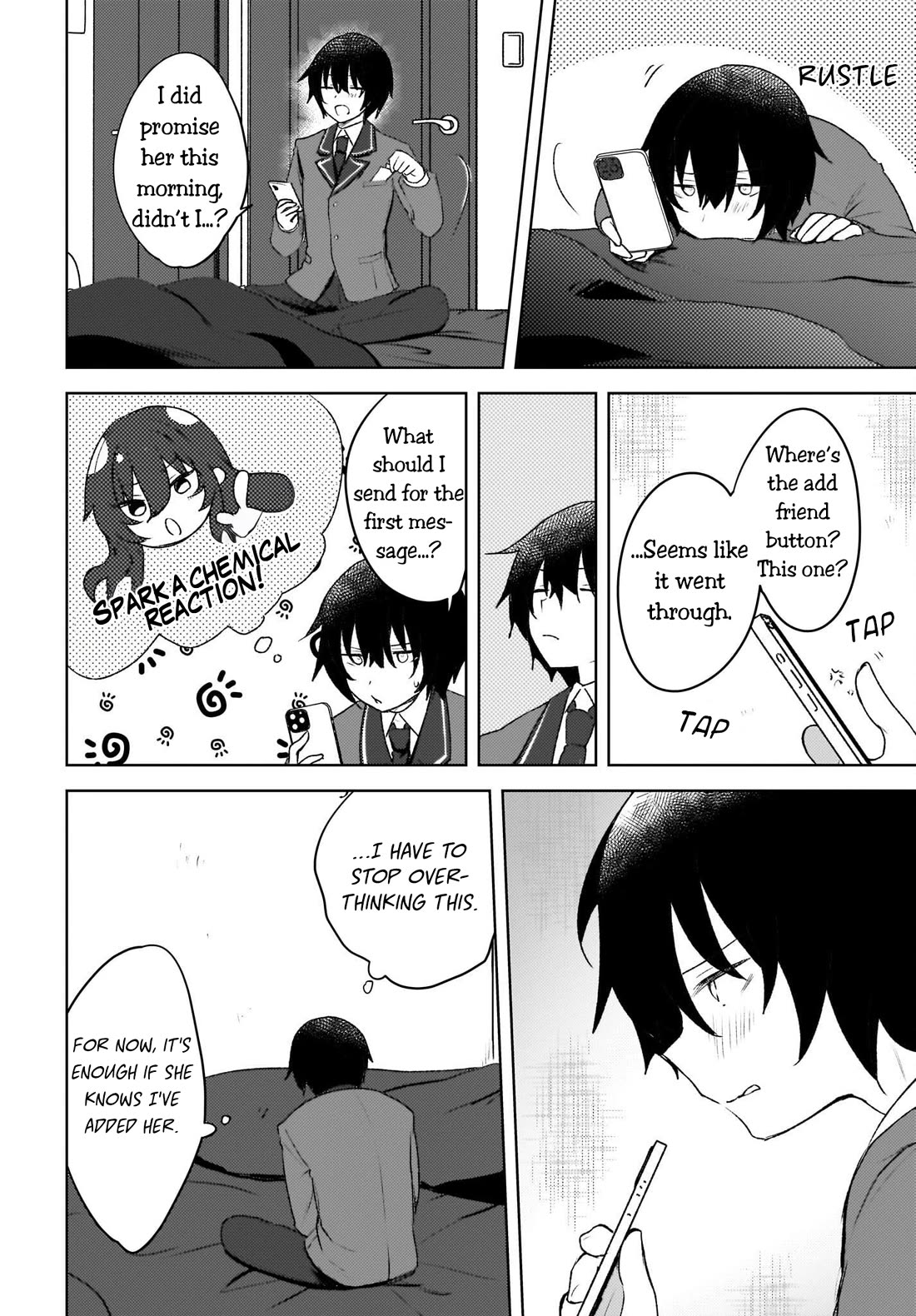 The Gal Sitting Behind Me Likes Me: Maybe I’m Screwed Already. Chapter 4 page 12 - Chapter 4