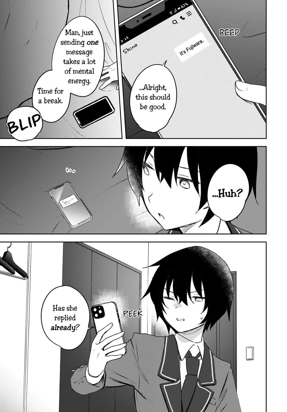 The Gal Sitting Behind Me Likes Me: Maybe I’m Screwed Already. Chapter 4 page 13 - Chapter 4