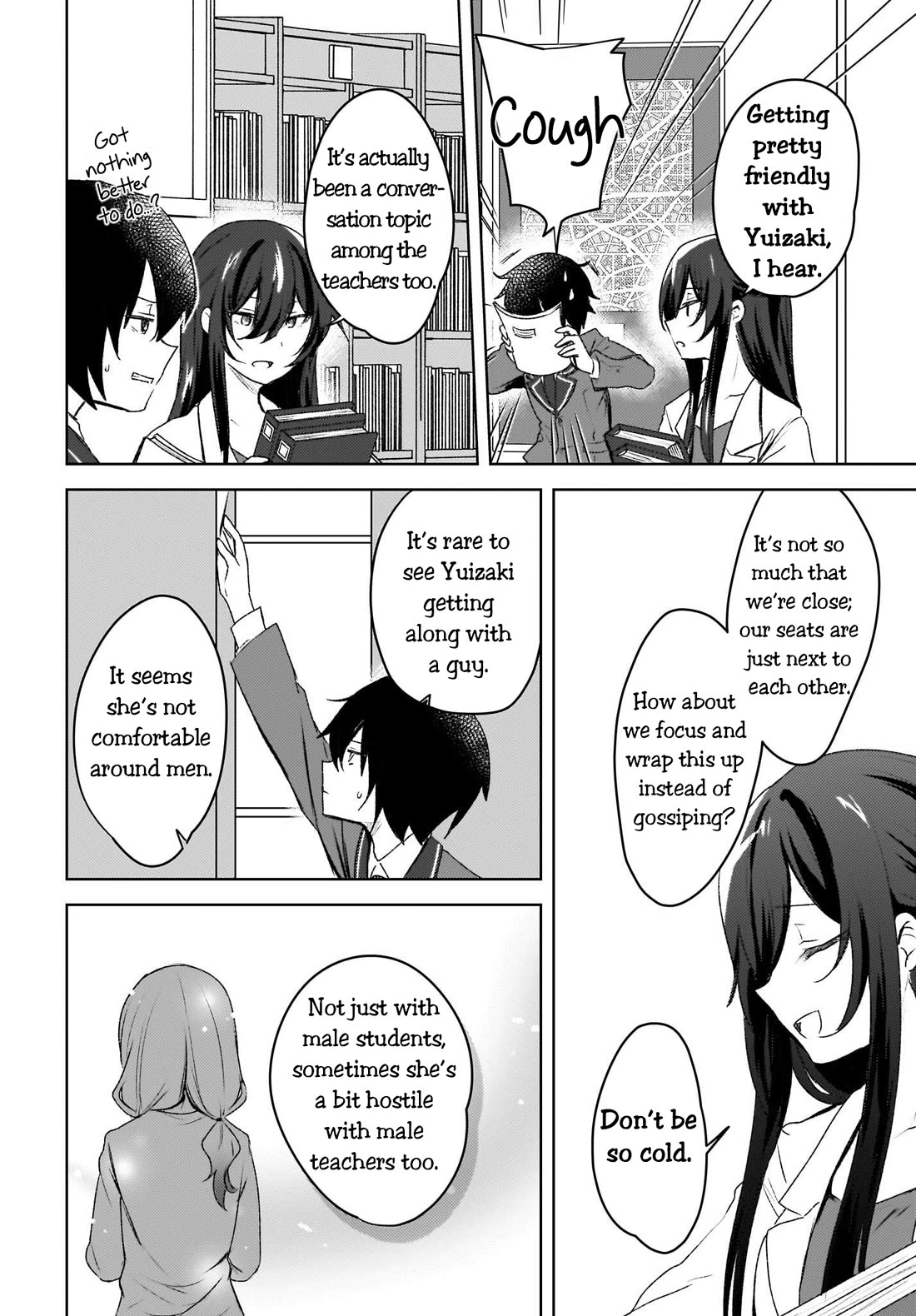 The Gal Sitting Behind Me Likes Me: Maybe I’m Screwed Already. Chapter 4 page 6 - Chapter 4