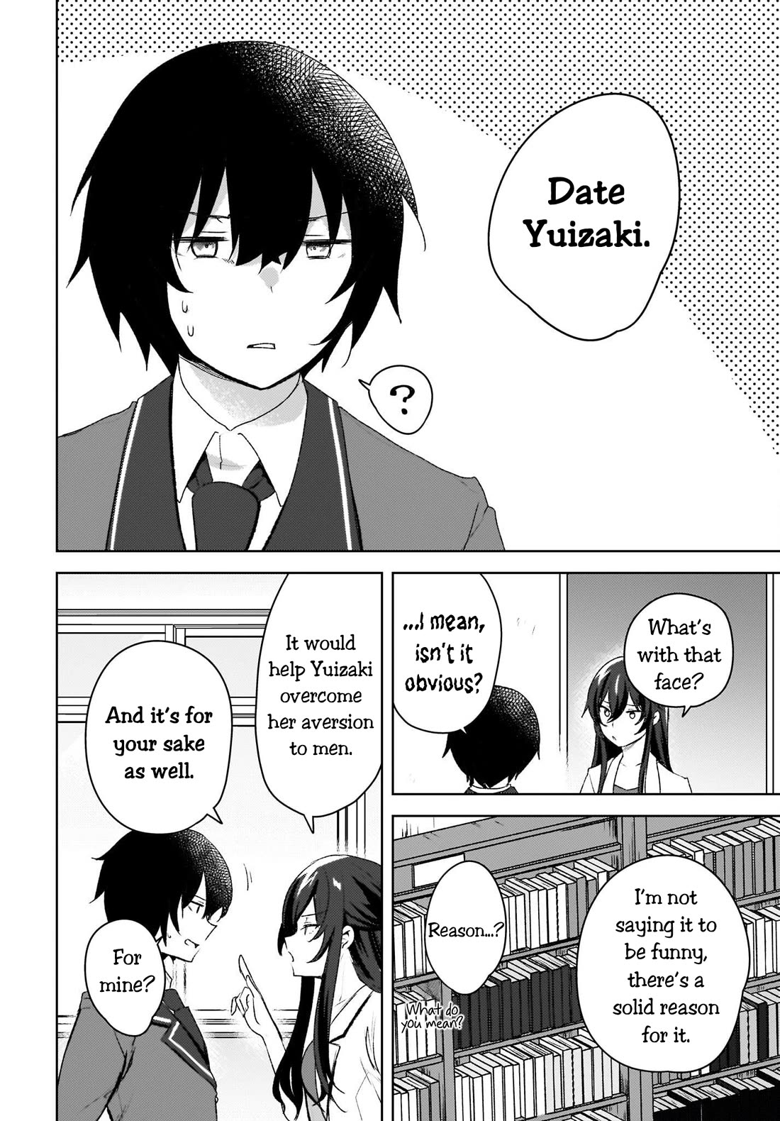 The Gal Sitting Behind Me Likes Me: Maybe I’m Screwed Already. Chapter 4 page 8 - Chapter 4