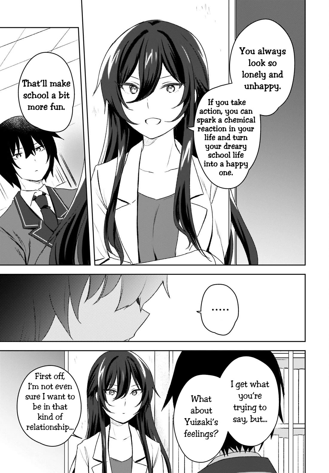 The Gal Sitting Behind Me Likes Me: Maybe I’m Screwed Already. Chapter 4 page 9 - Chapter 4