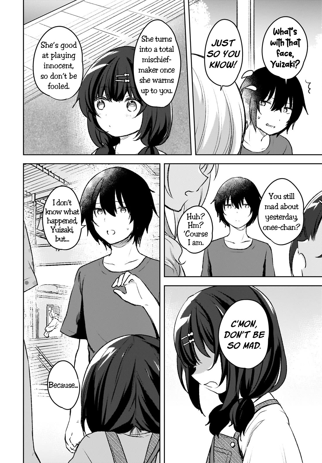 The Gal Sitting Behind Me Likes Me: Maybe I’m Screwed Already. Chapter 5 page 4 - Chapter 5
