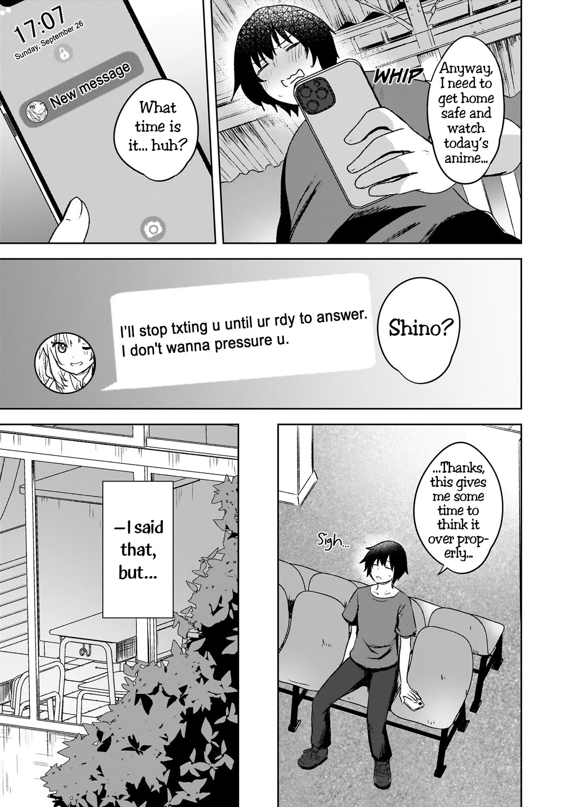 The Gal Sitting Behind Me Likes Me: Maybe I’m Screwed Already. Chapter 6 page 21 - Chapter 6