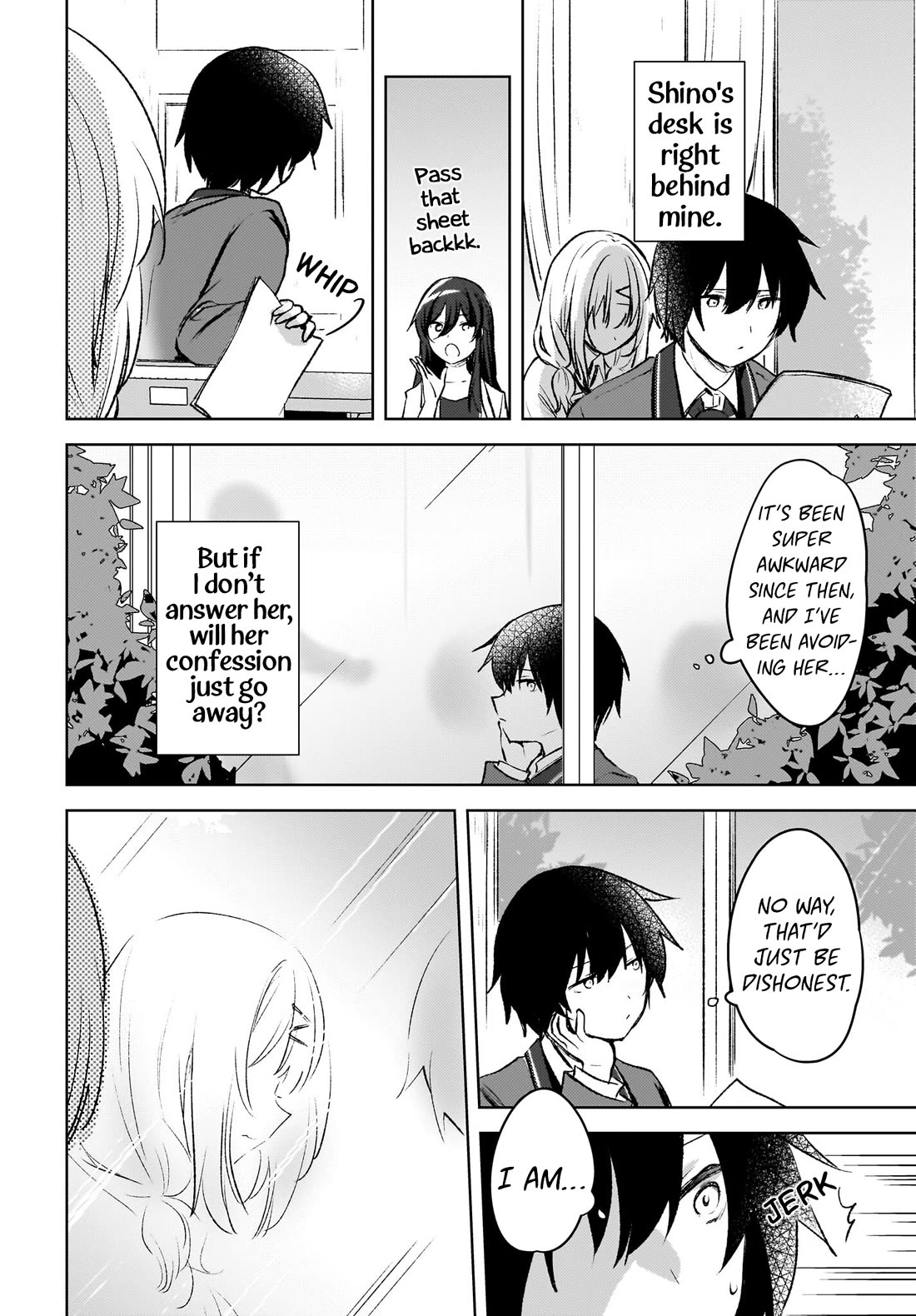 The Gal Sitting Behind Me Likes Me: Maybe I’m Screwed Already. Chapter 6 page 22 - Chapter 6