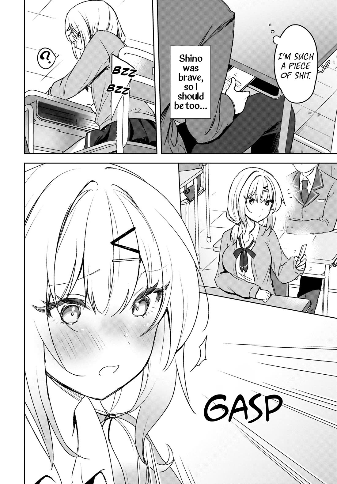 The Gal Sitting Behind Me Likes Me: Maybe I’m Screwed Already. Chapter 6 page 24 - Chapter 6