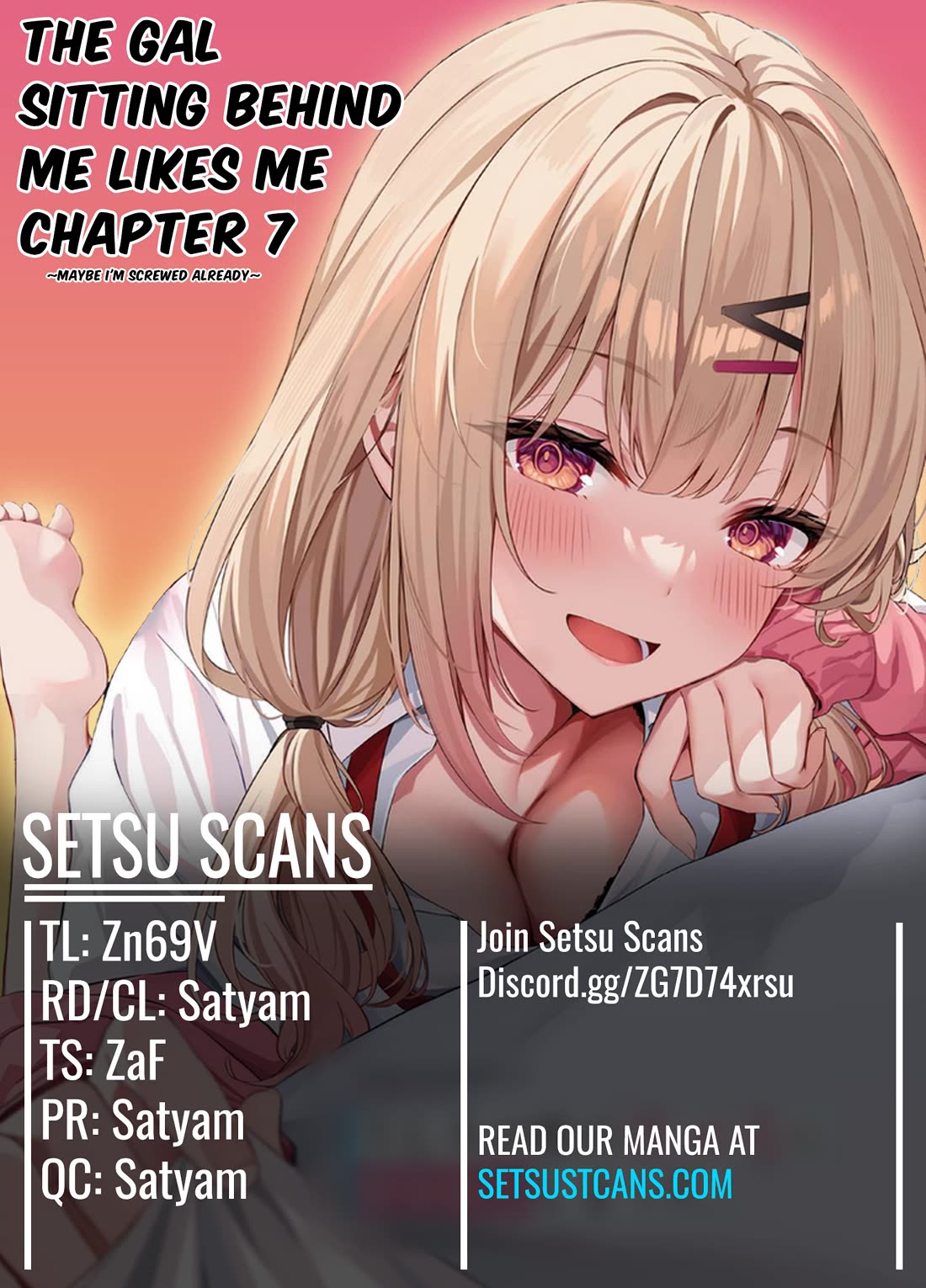 The Gal Sitting Behind Me Likes Me: Maybe I’m Screwed Already. Chapter 7 page 1 - Chapter 7