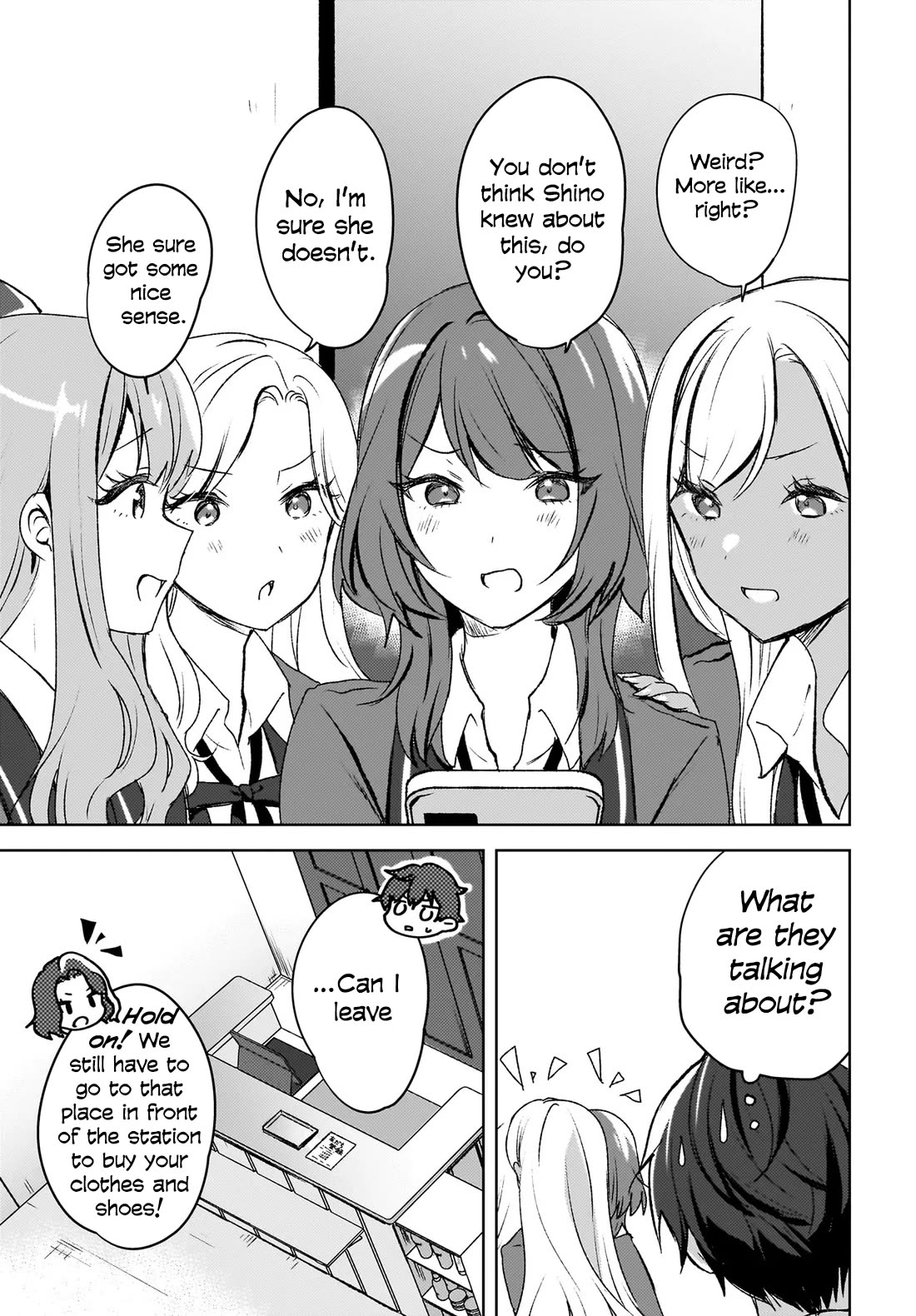 The Gal Sitting Behind Me Likes Me: Maybe I’m Screwed Already. Chapter 8 page 22 - Chapter 8