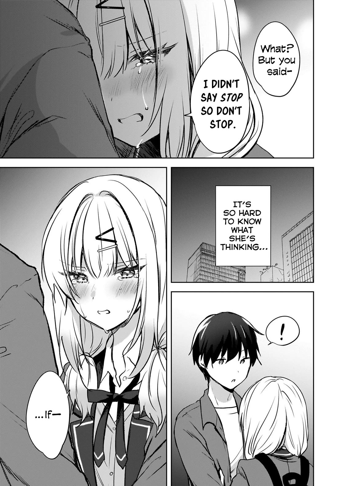 The Gal Sitting Behind Me Likes Me: Maybe I’m Screwed Already. Chapter 9 page 12 - Chapter 9