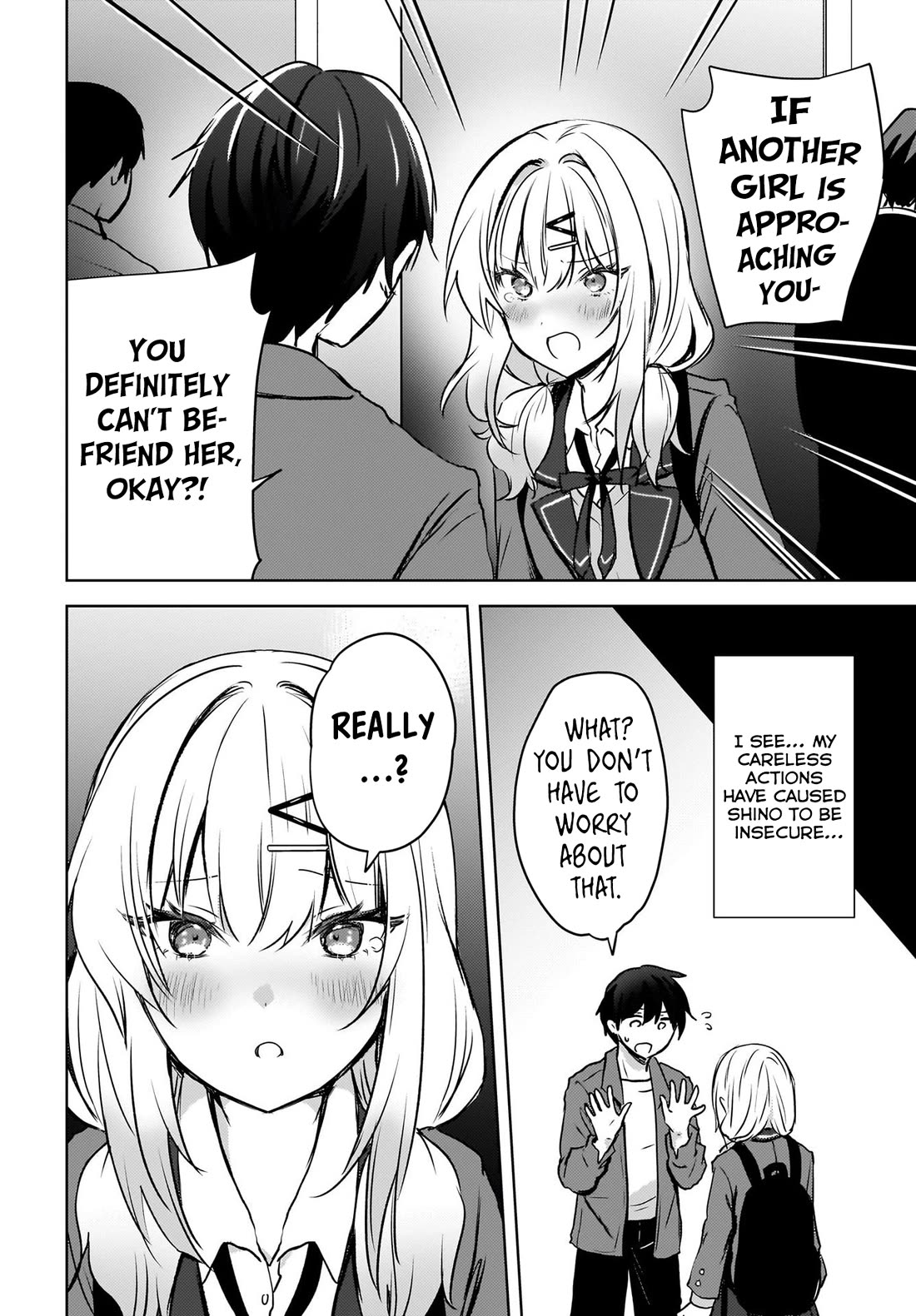 The Gal Sitting Behind Me Likes Me: Maybe I’m Screwed Already. Chapter 9 page 13 - Chapter 9
