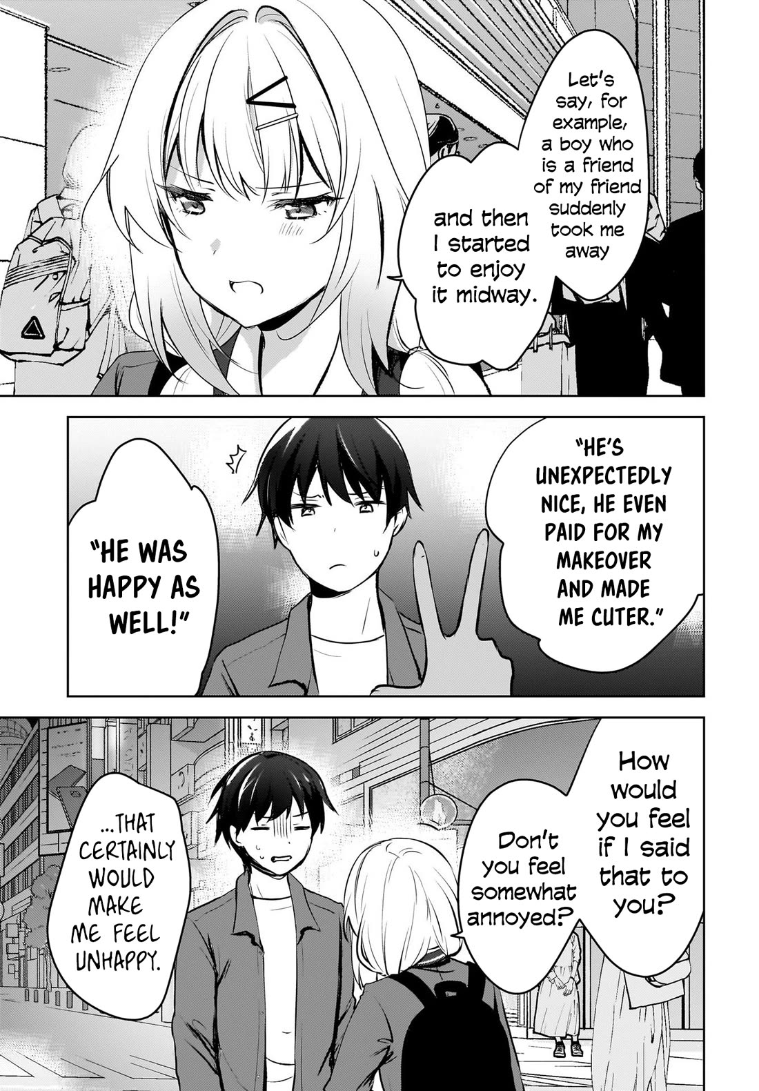 The Gal Sitting Behind Me Likes Me: Maybe I’m Screwed Already. Chapter 9 page 16 - Chapter 9