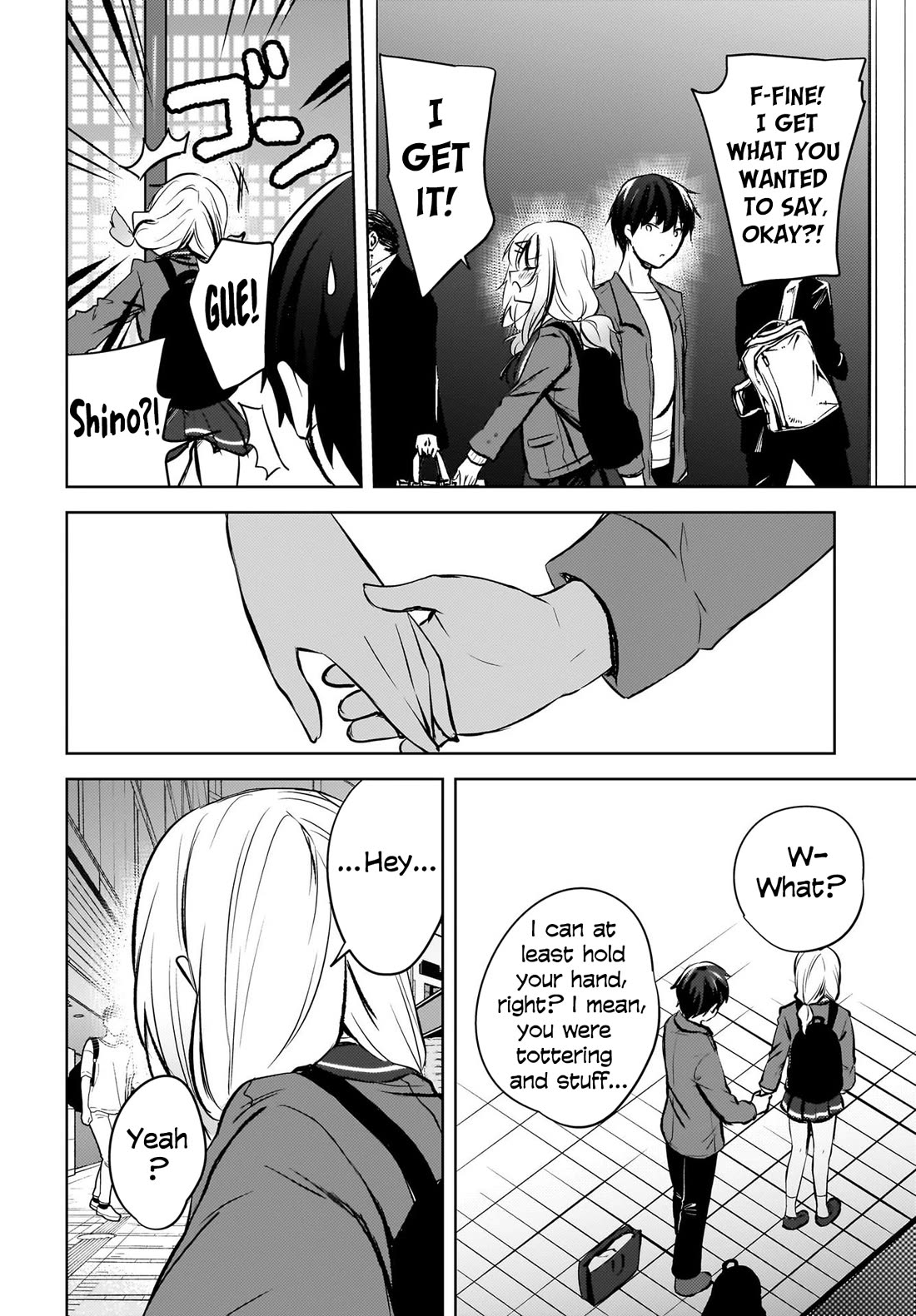 The Gal Sitting Behind Me Likes Me: Maybe I’m Screwed Already. Chapter 9 page 23 - Chapter 9