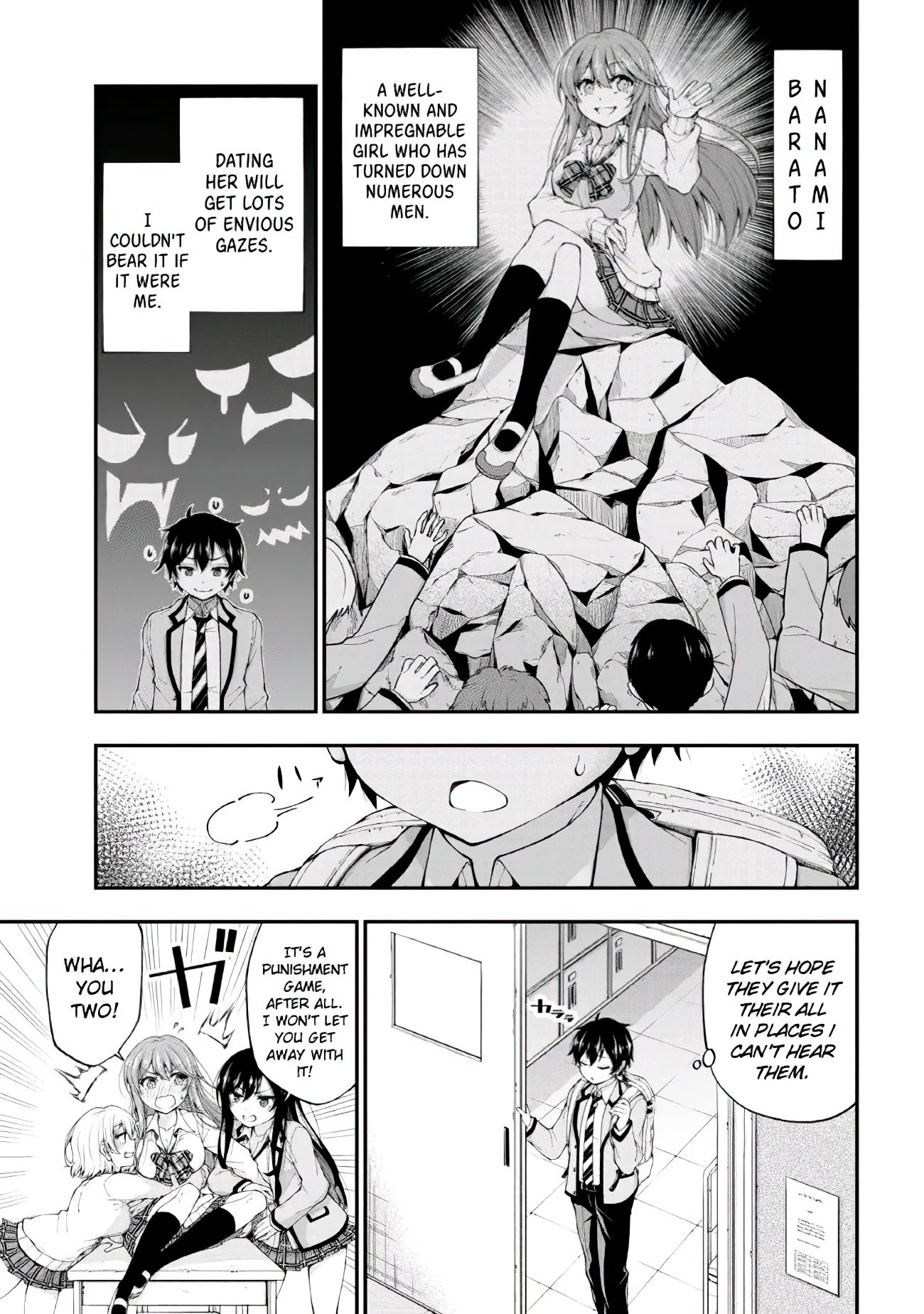The Gal Who Was Meant to Confess to Me as a Game Punishment Has Apparently Fallen in Love with Me Chapter 1 page 12 - Chapter 1
