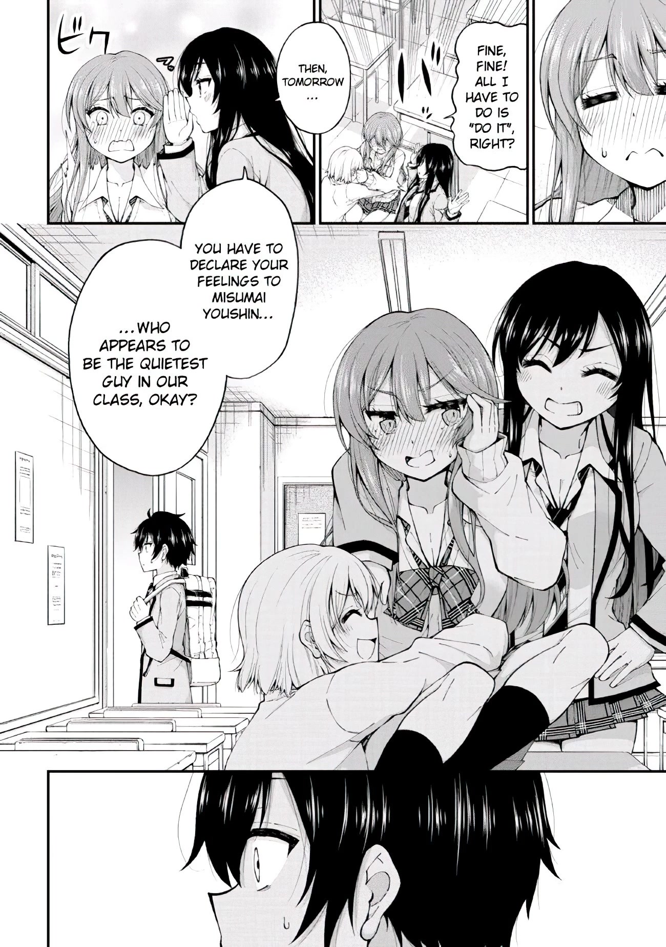 The Gal Who Was Meant to Confess to Me as a Game Punishment Has Apparently Fallen in Love with Me Chapter 1 page 13 - Chapter 1