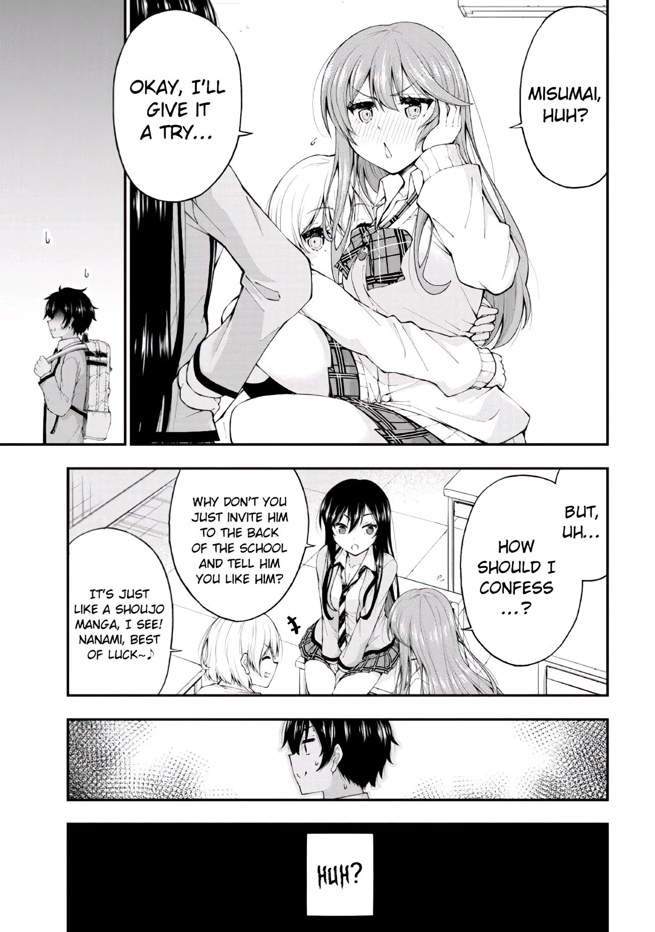 The Gal Who Was Meant to Confess to Me as a Game Punishment Has Apparently Fallen in Love with Me Chapter 1 page 14 - Chapter 1