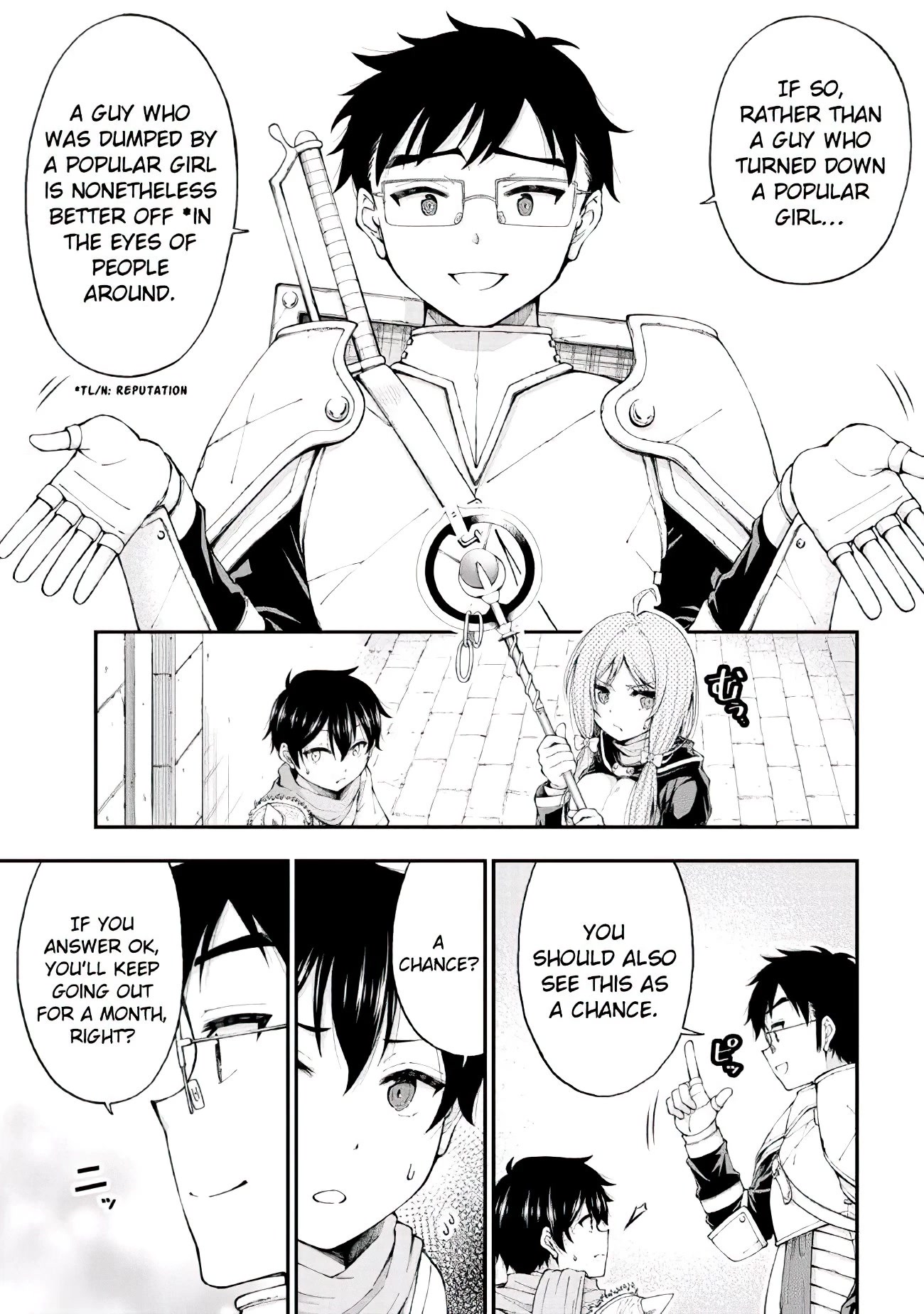 The Gal Who Was Meant to Confess to Me as a Game Punishment Has Apparently Fallen in Love with Me Chapter 1 page 18 - Chapter 1