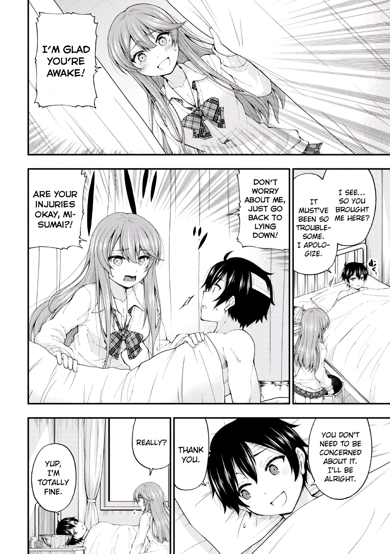 The Gal Who Was Meant to Confess to Me as a Game Punishment Has Apparently Fallen in Love with Me Chapter 1 page 35 - Chapter 1