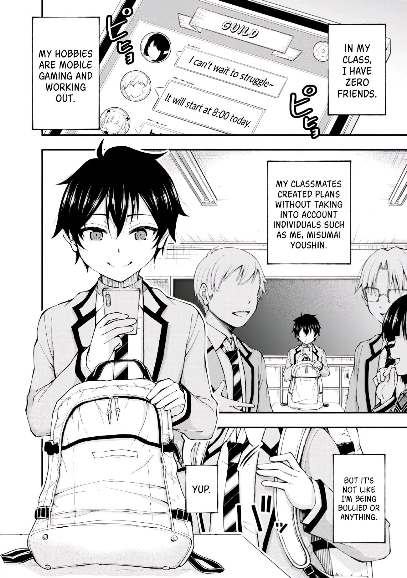 The Gal Who Was Meant to Confess to Me as a Game Punishment Has Apparently Fallen in Love with Me Chapter 1 page 4 - Chapter 1