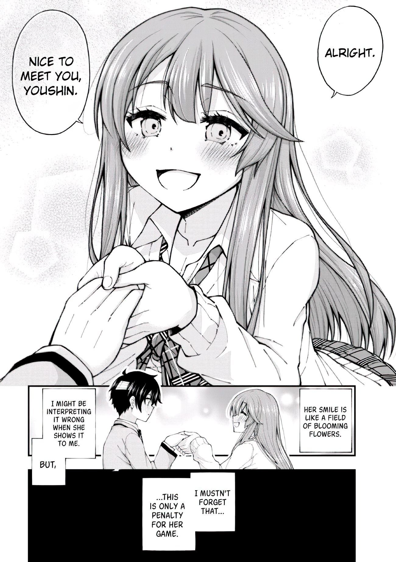 The Gal Who Was Meant to Confess to Me as a Game Punishment Has Apparently Fallen in Love with Me Chapter 1 page 49 - Chapter 1