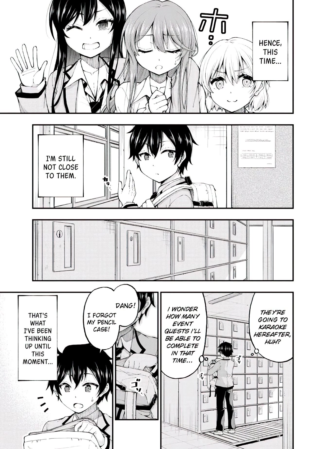 The Gal Who Was Meant to Confess to Me as a Game Punishment Has Apparently Fallen in Love with Me Chapter 1 page 6 - Chapter 1