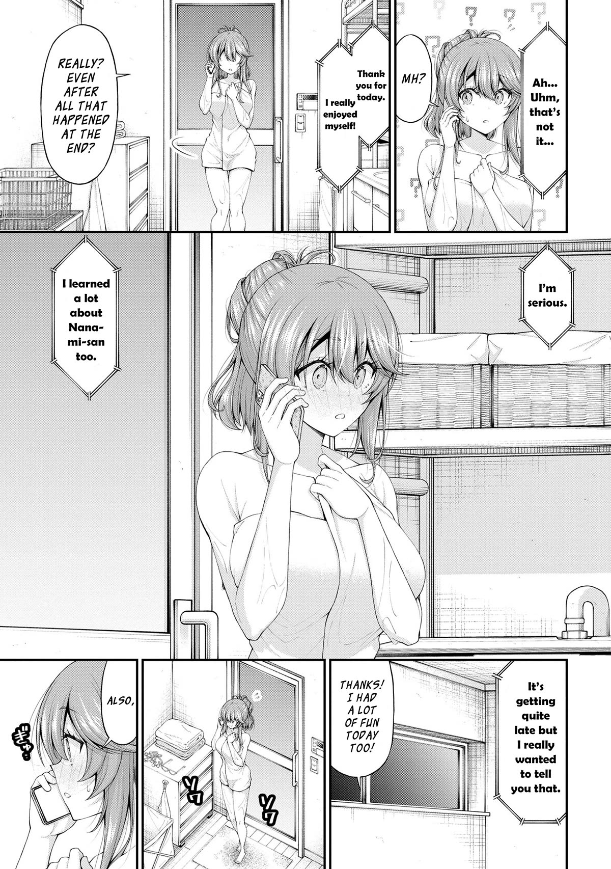 The Gal Who Was Meant to Confess to Me as a Game Punishment Has Apparently Fallen in Love with Me Chapter 12.5 page 7 - Chapter 12.5