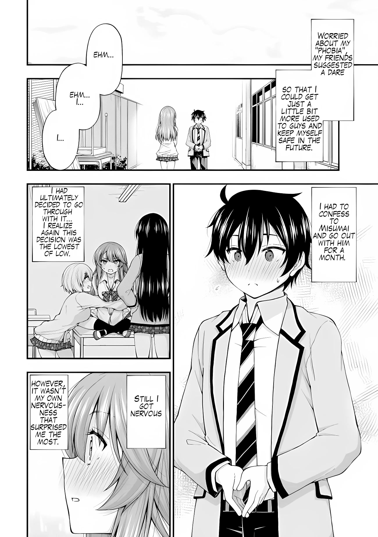 The Gal Who Was Meant to Confess to Me as a Game Punishment Has Apparently Fallen in Love with Me Chapter 2.5 page 4 - Chapter 2.5