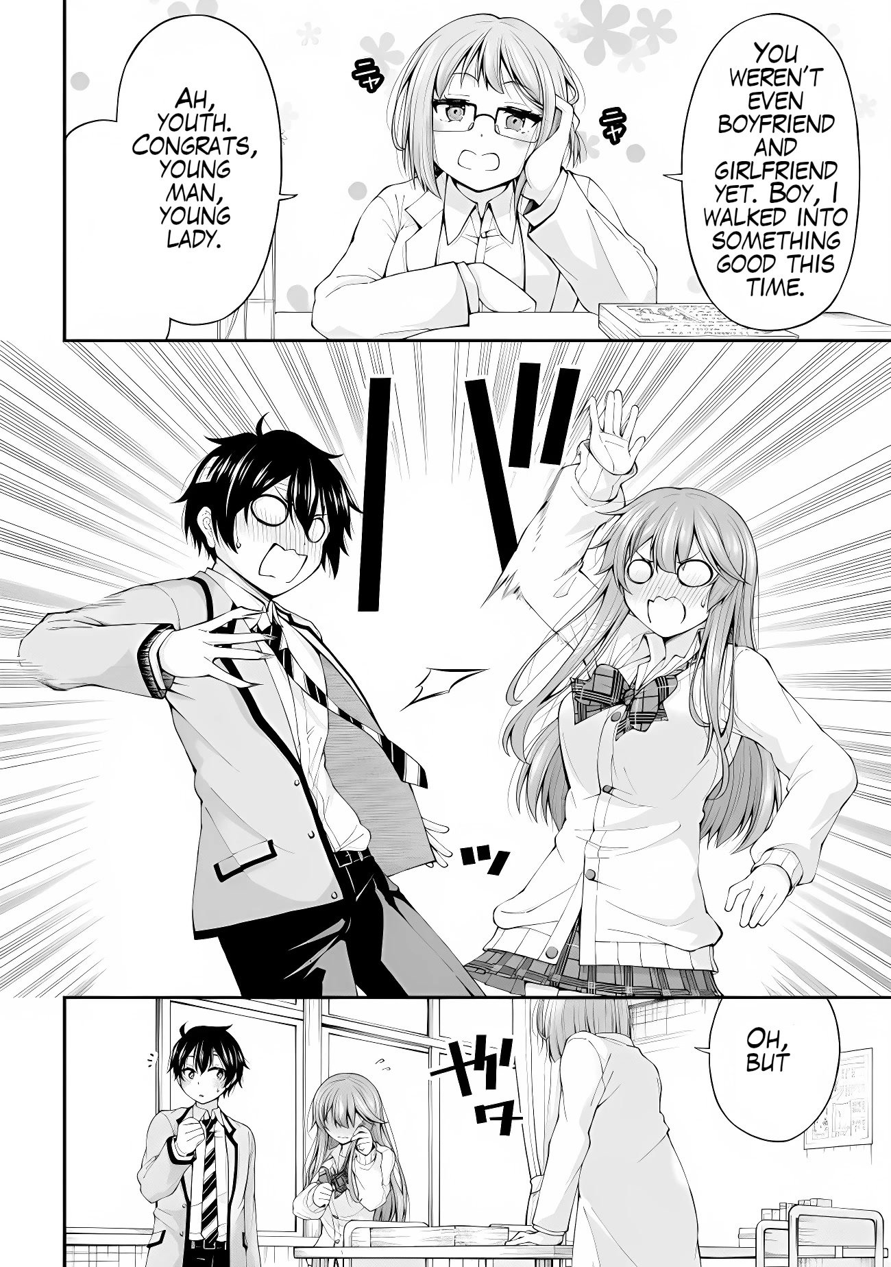 The Gal Who Was Meant to Confess to Me as a Game Punishment Has Apparently Fallen in Love with Me Chapter 2 page 2 - Chapter 2