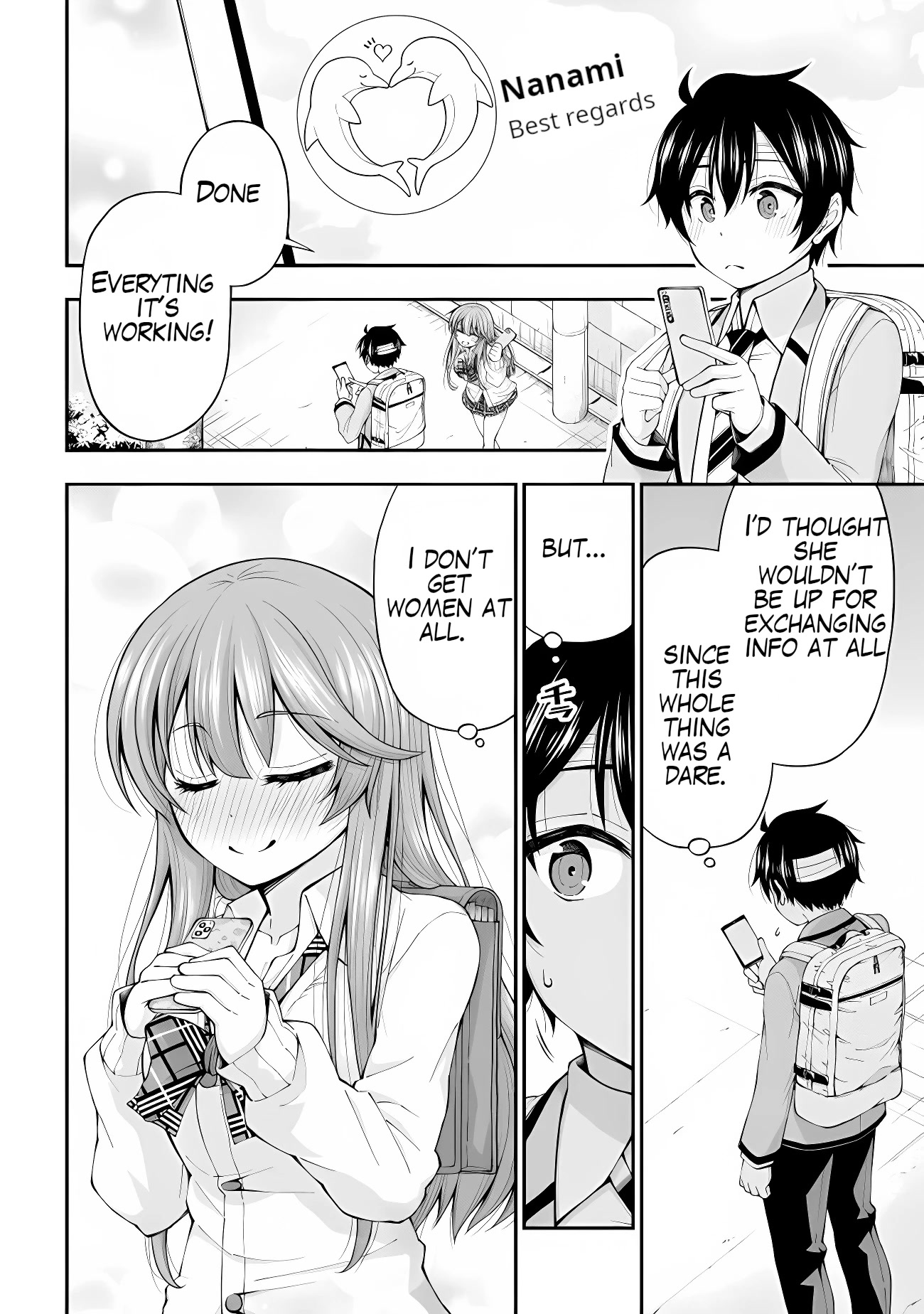 The Gal Who Was Meant to Confess to Me as a Game Punishment Has Apparently Fallen in Love with Me Chapter 2 page 8 - Chapter 2