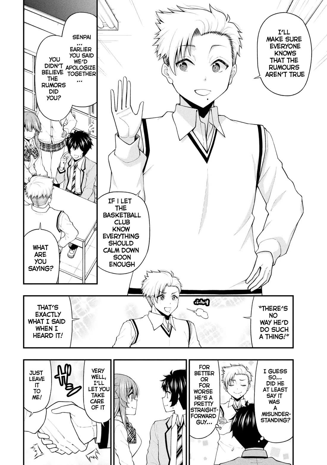 The Gal Who Was Meant to Confess to Me as a Game Punishment Has Apparently Fallen in Love with Me Chapter 28 page 10 - Chapter 28: He Approaches!!