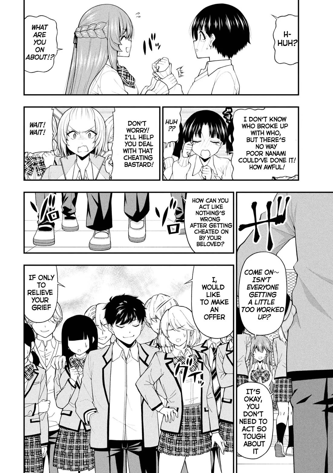 The Gal Who Was Meant to Confess to Me as a Game Punishment Has Apparently Fallen in Love with Me Chapter 28 page 14 - Chapter 28: He Approaches!!